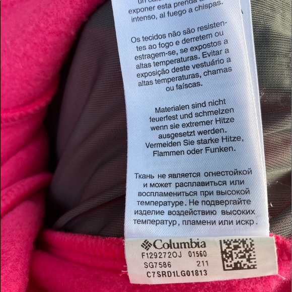 Columbia Women's Bugaboo Fleece Front zip size M ⭐️⭐️⭐️⭐️ - Picture 6 of 12